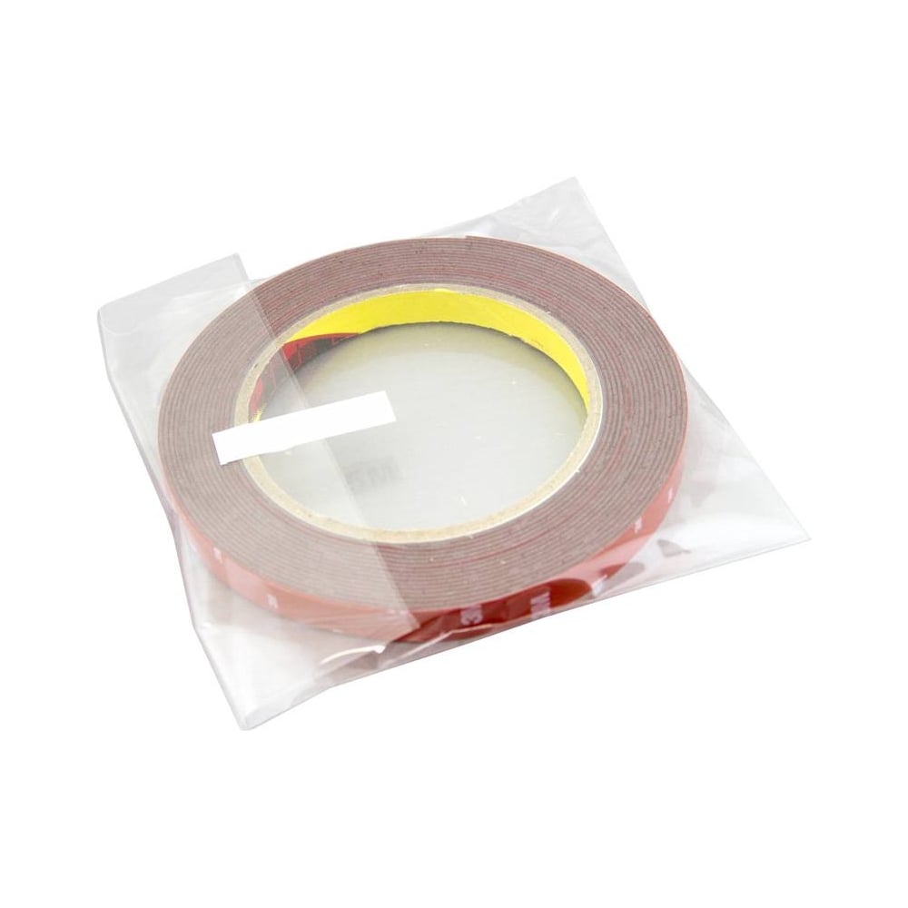 Изображение товара Скотч двусторонний MTF Light 3M TAPE(ACRYL) 10 мм x 2.5 м, серый