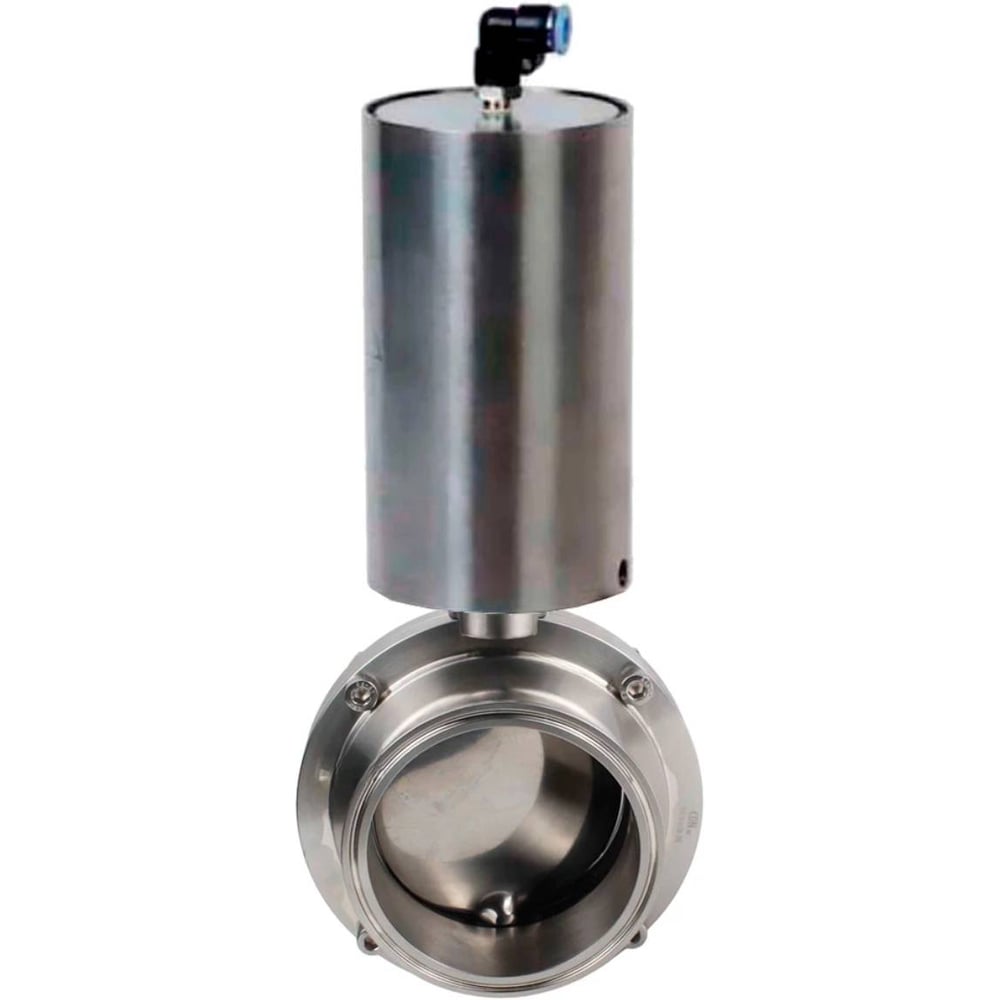 Изображение товара Затвор дисковый поворотный DN125 Ру10 ПДД-108 двойного действия