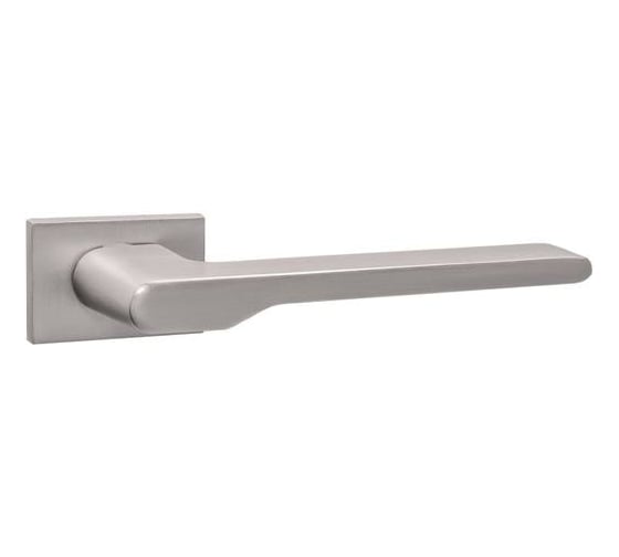 Изображение товара Ручка дверная Puerto Маскарпоне, никель супер матовый INAL 561-01 MSN