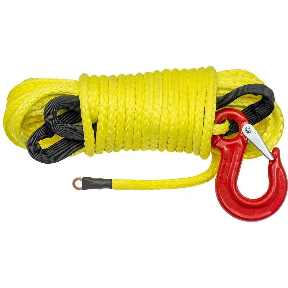 Изображение товара Трос для лебёдки синтетический РИФ 6 мм/15 м (готовый) Rope6mm15m