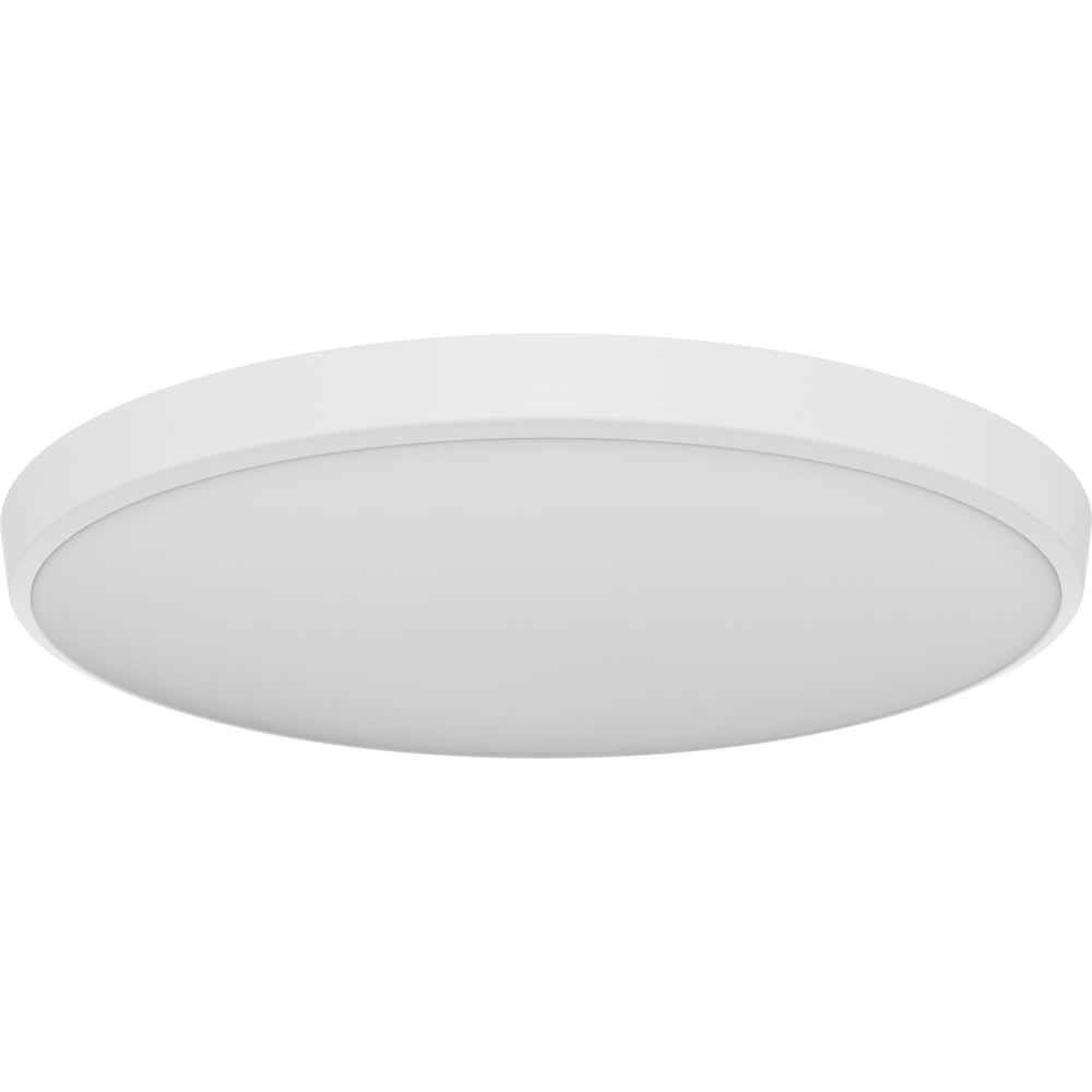 Изображение товара Светильник светодиодный накладной OGM, 48Вт, 3840лм, 4000К, IP20, o370х55мм, белый O18-153