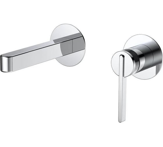 Изображение товара Смеситель для раковины DQ Bonn DA1704401 встраиваемый настенный хром DA1704401