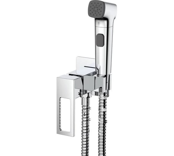 Изображение товара Смеситель с гигиеническим душем DQ Dortmund встраиваемый хром DA1714501