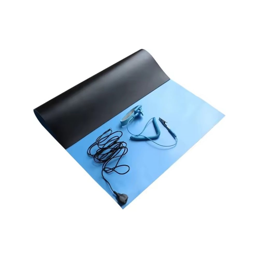 Изображение товара Комплект настольный антистатический Fibox ELES ES14101B6090 60x90, голубой 00440396