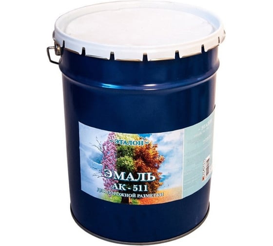 Изображение товара Краска АККОРД АК-511 для ДОРОЖНОЙ разметки 20 кг белая 43585338