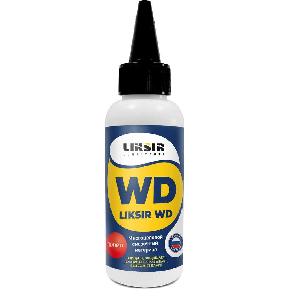 Изображение товара Проникающее масло LIKSIR WD (100мл) 204402 Изображение товара Проникающее масло LIKSIR WD (100мл) 204402