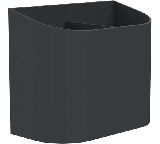 Изображение товара Держатель карандашей ООО Металекс двойной пластиковый Metalex ТИП 2 (Серый) 301052