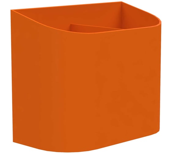 Изображение товара Держатель карандашей ООО Металекс двойной пластиковый Metalex ТИП 2 (Оранжевый) 301051