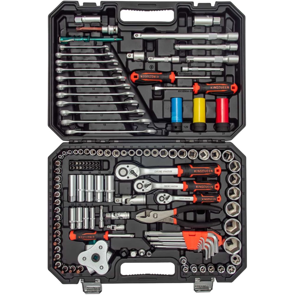 Изображение товара Набор инструментов KINGQUEEN 129 пред, 72 зуба, WIB-257 Изображение товара Набор инструментов KINGQUEEN 129 пред, 72 зуба, WIB-257