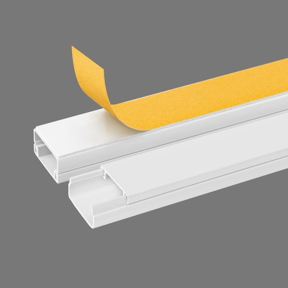 Изображение товара Кабель-канал TDM ELECTRIC белый самоклеящийся 20х10, 2 метра, упаковка 9 штук SQ0402-1204 Изображение товара Кабель-канал TDM ELECTRIC белый самоклеящийся 20х10, 2 метра, упаковка 9 штук SQ0402-1204