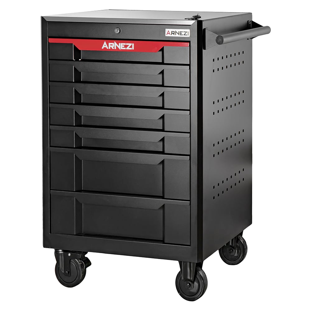 Изображение товара Тележка с набором инструментов Arnezi , 281пр. 7 ящиков, металлическая столешница R0920020