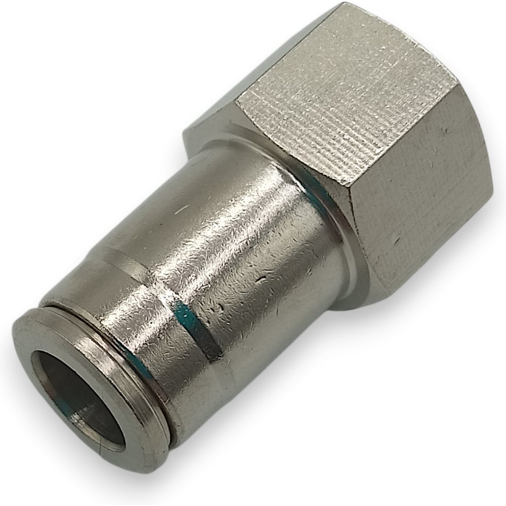 Изображение товара Фитинг Контактная Механика цанговый прямой 1/4, трубка 8мм KEMCF08-02