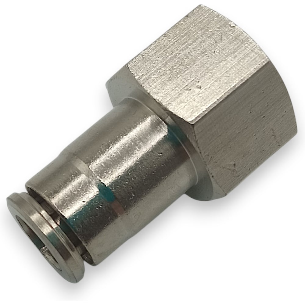 Изображение товара Фитинг Контактная Механика KEMCF08-03 3/8F — 8 мм латунь никелированная