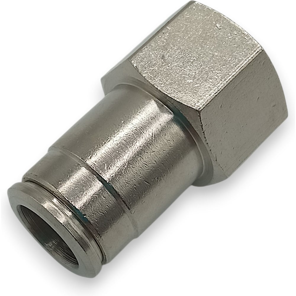 Изображение товара Фитинг Контактная Механика цанговый прямой 3/8, трубка 10мм KEMCF10-03