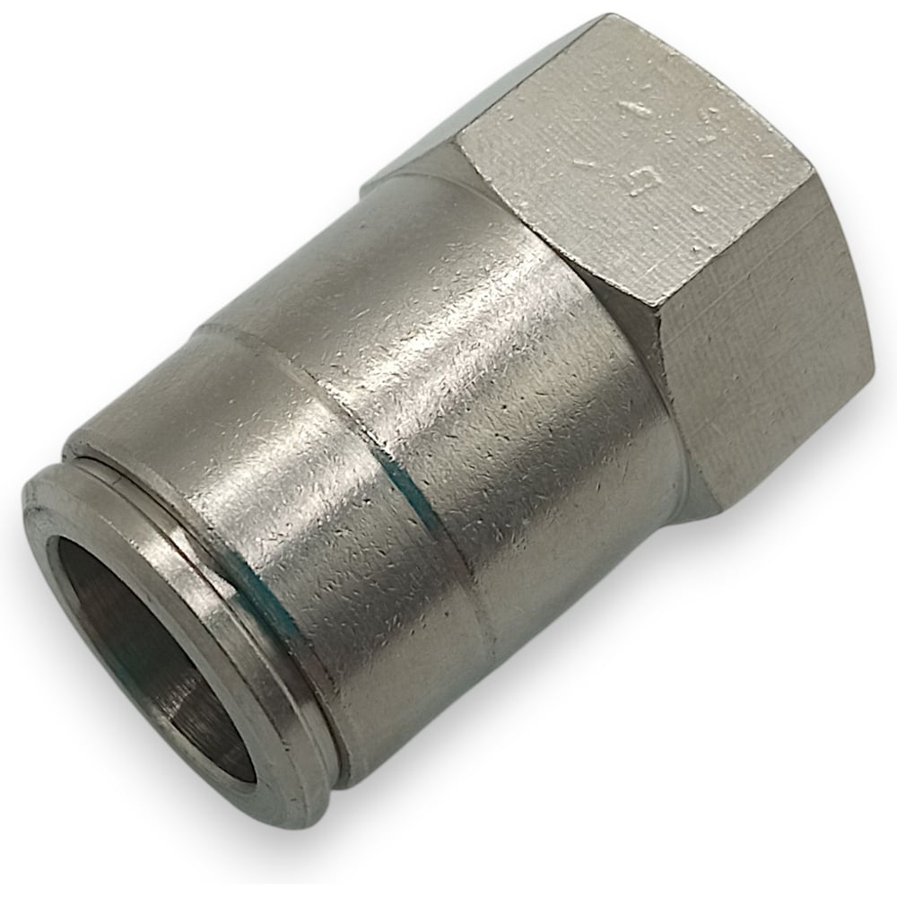 Изображение товара Фитинг Контактная Механика цанговый прямой 1/8, трубка 12мм KEMCF12-01