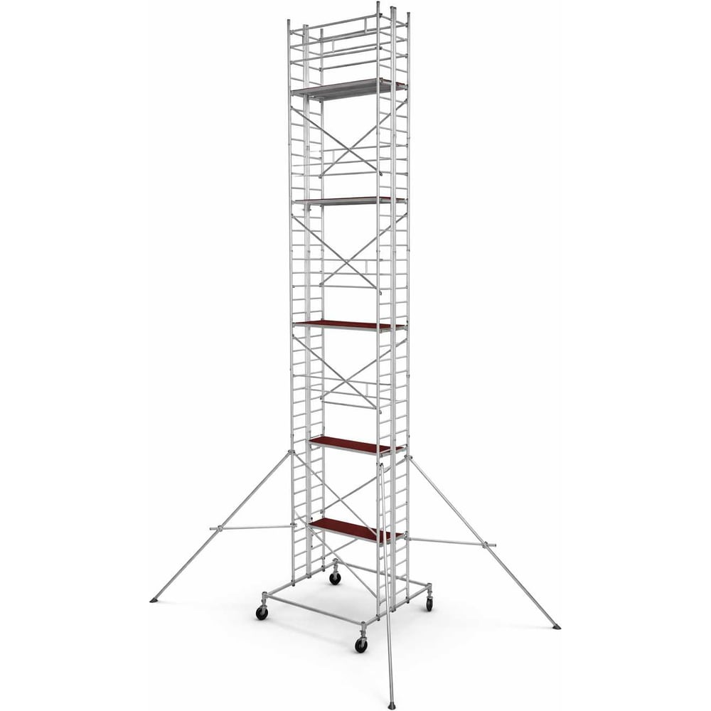 Изображение товара Вышка-тура ВМС-900-10 Модульная алюминиевая 9,2 м Изображение товара Вышка-тура ВМС-900-10 Модульная алюминиевая 9,2 м