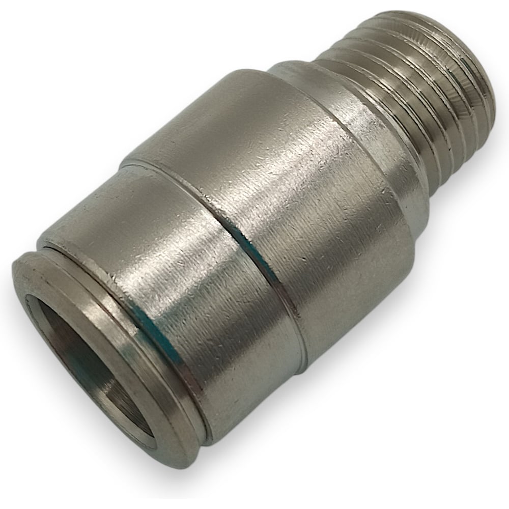 Изображение товара Фитинг Контактная Механика цанговый прямой 1/4, трубка 12мм KEMOC12-02P-A