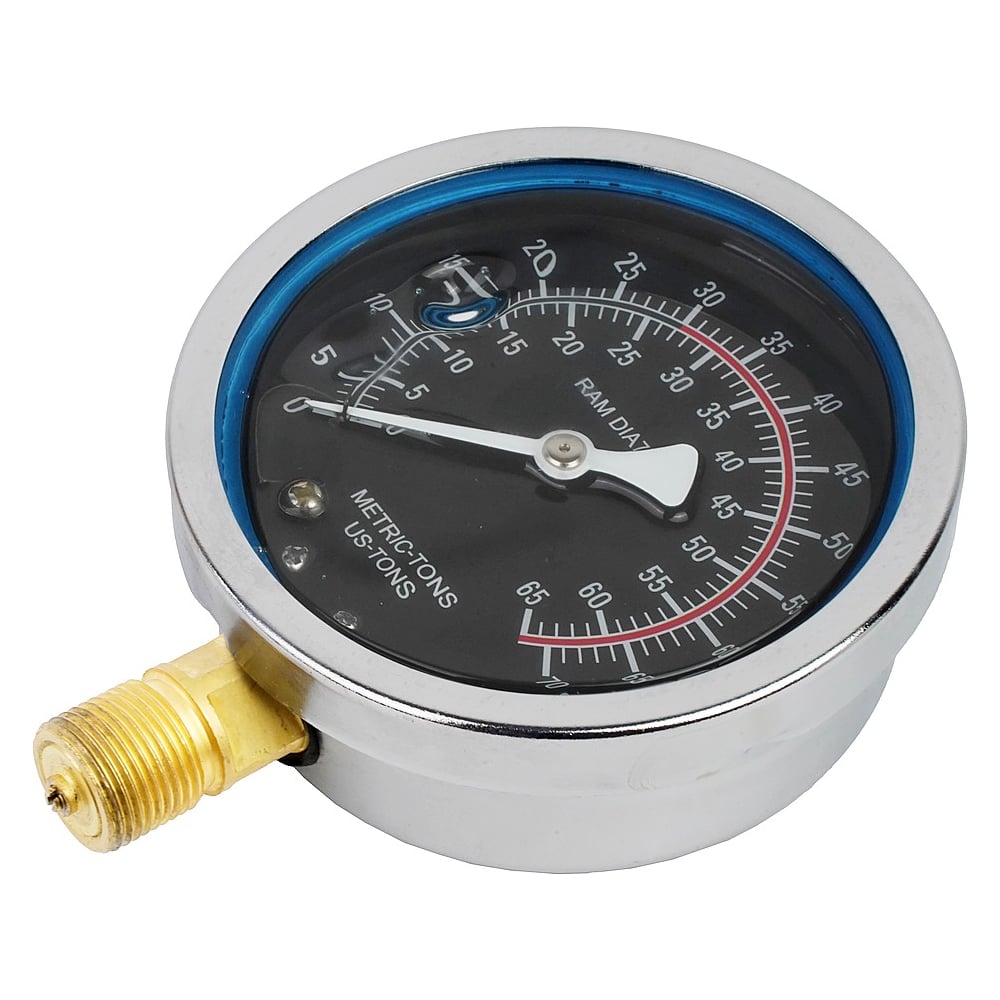 Изображение товара Манометр для пресса AV Steel 30т, глицериновый, для AV-951030, шт. AV-951030-4