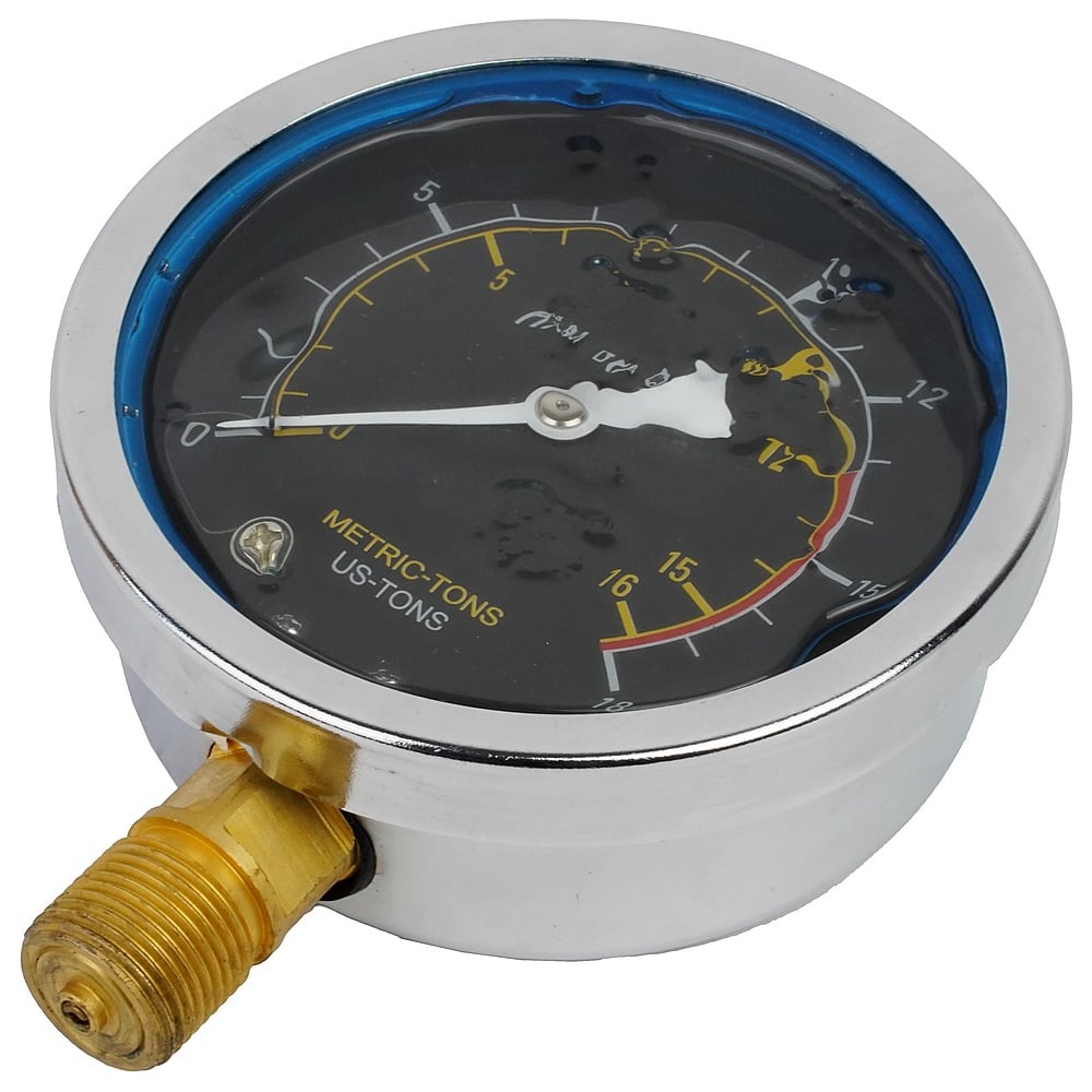 Изображение товара Манометр для пресса AV Steel 12т, глицериновый, для AV-951019, шт. AV-951019-4