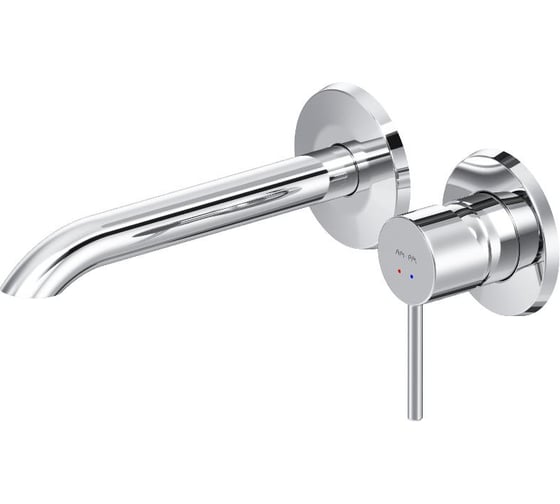 Изображение товара Смеситель для умывальника AM.PM Libre, монтируемый в стену, хром F6072600