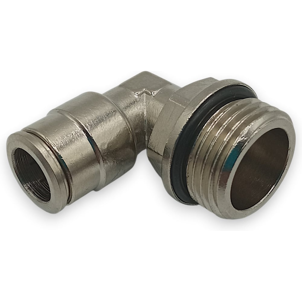 Изображение товара Фитинг Контактная Механика цанговый угловой G1/2, трубка 10мм KEML10-04G-A