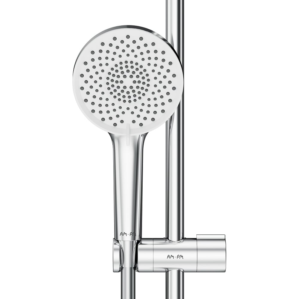 Изображение товара Душевой комплект AM.PM X-Joy ручн.душ 120 мм, 3 функции, штанга 700 мм, шланг 1750, хром F0185A000