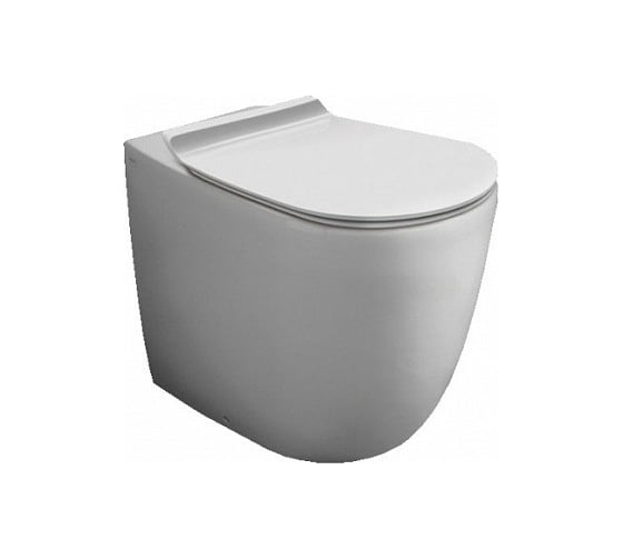 Изображение товара Приставной унитаз SIMAS VIGNONI Rimless, белый VI 01 bia