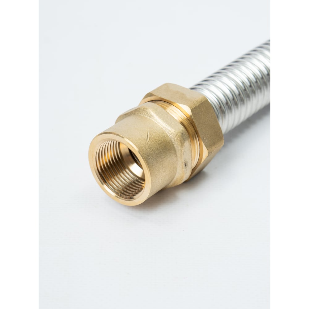 Изображение товара Гибкая подводка Kofulso 3/4" FN BIC/BIC - 0. 60 м, нержавеющая сталь