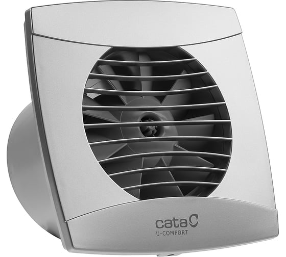 Изображение товара Вентилятор вытяжной CATA UC-10 HYGRO SILVER 8422248082594