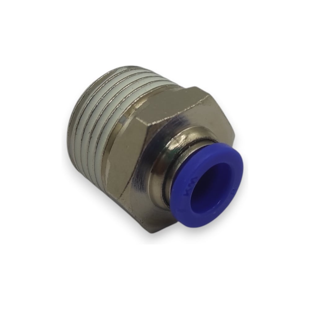 Изображение товара Фитинг цанговый прямой Контактная Механика KZPC08-04P 1/2, трубка 8мм