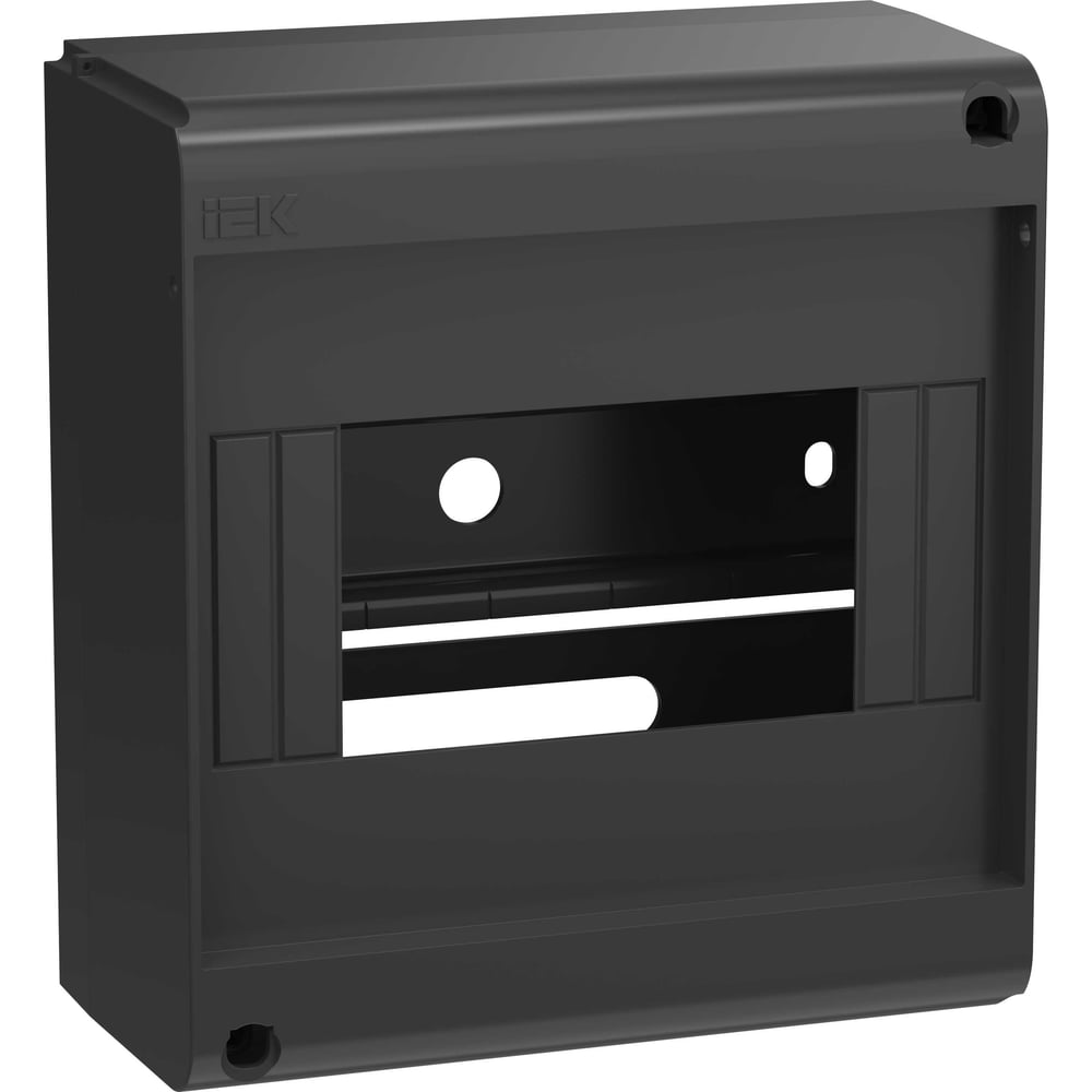 Изображение товара Корпус пластиковый IEK UNION Mini КМПн-6 IP20 без двери черный UIM-KP71-N-06-20-K02
