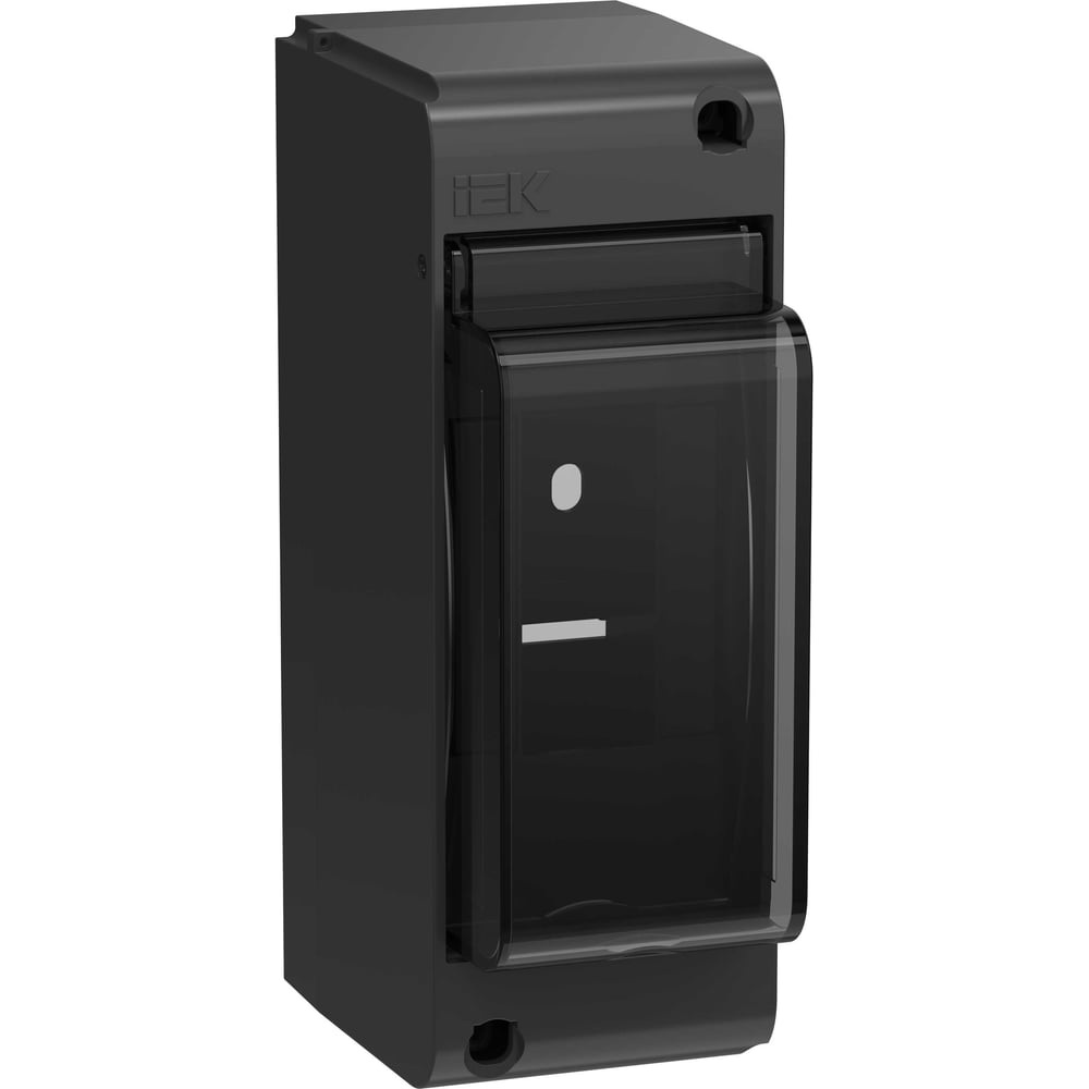 Изображение товара Корпус пластиковый IEK UNION Mini КМПн-2 IP30 черный UIM-KP72-N-02-20-K02