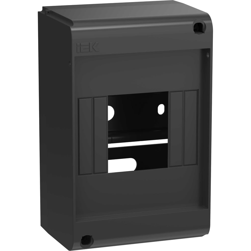 Изображение товара Корпус пластиковый IEK UNION Mini КМПн-4 IP20 без двери черный UIM-KP71-N-04-20-K02