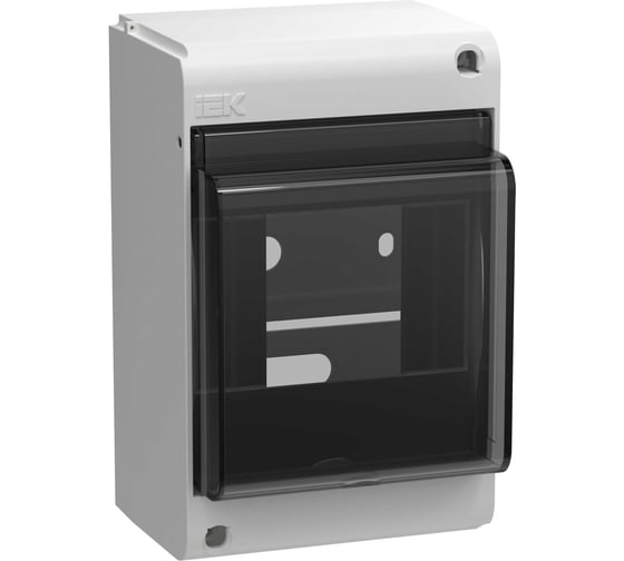 Изображение товара Корпус пластиковый IEK UNION Mini КМПн-4 IP30 белый UIM-KP72-N-04-20-K01