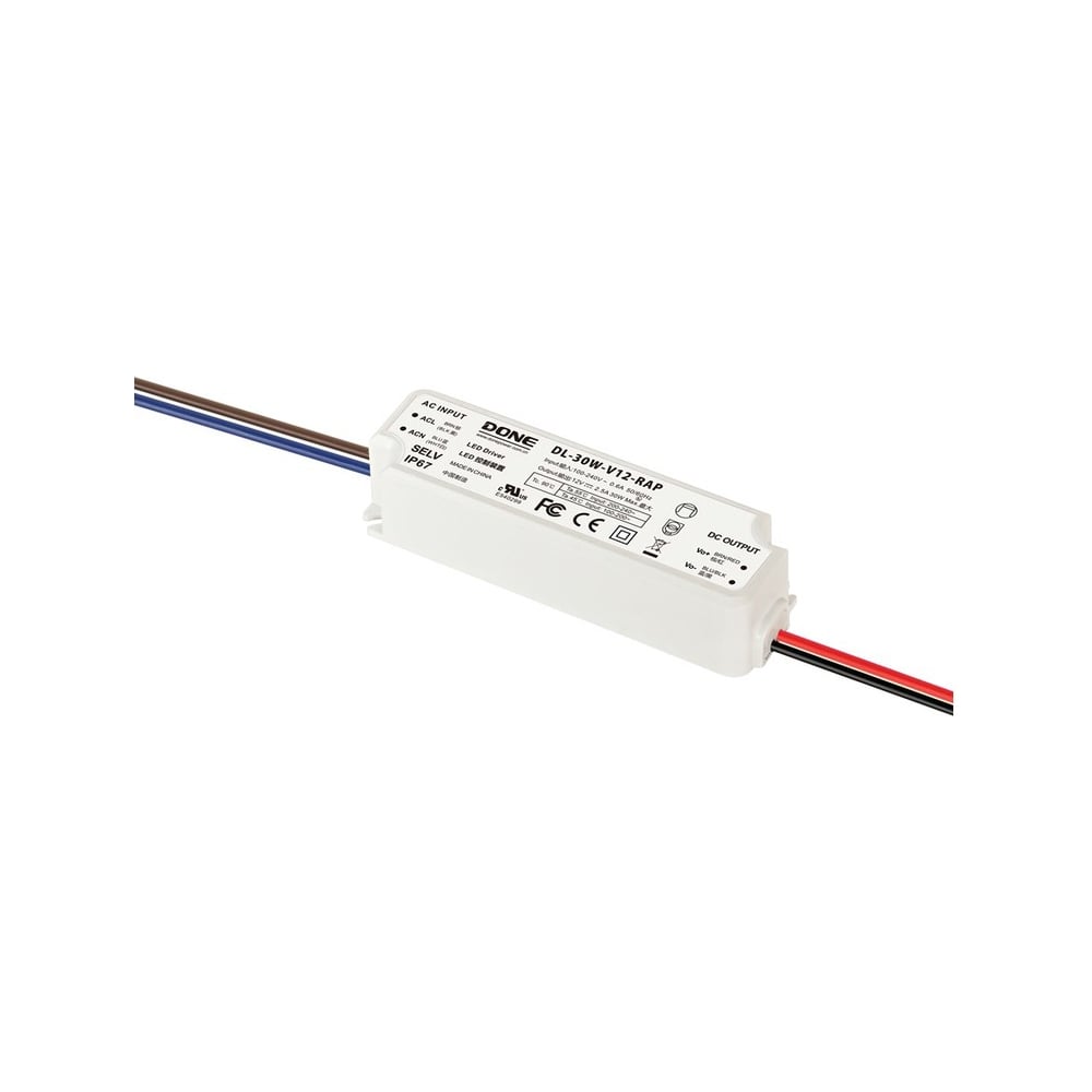 Изображение товара Источник питания Fibox DL-30W-V12-RAP 12 В, 2,5 А