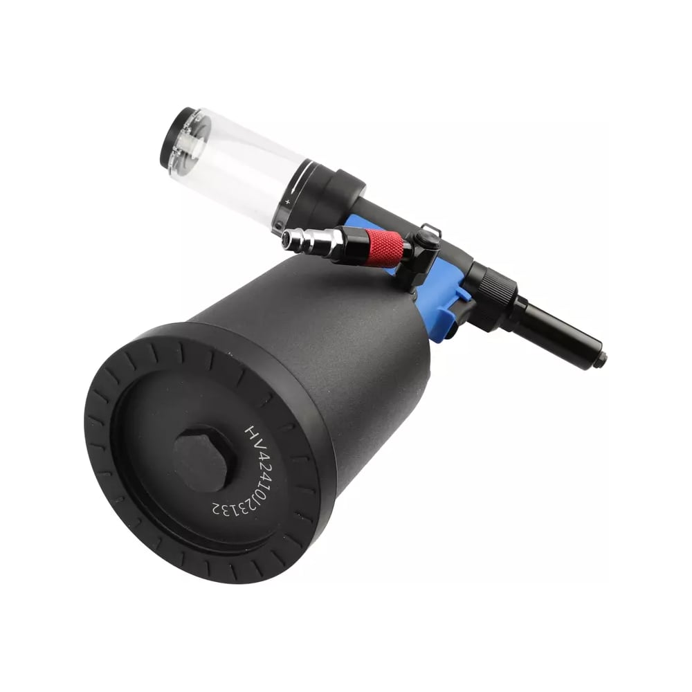 Изображение товара Заклепочный пистолет пневмогидравлический вытяжной GARWIN до 6,4 мм нерж. сталь; 18500Н; ход 26мм 804535-64-26