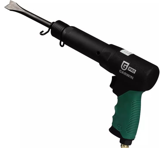 Изображение товара Молоток пневматический GARWIN с 5-ю зубилами 250 мм, энергия удара 9,1 Дж, ROUND (0,401) 804025-89-2200