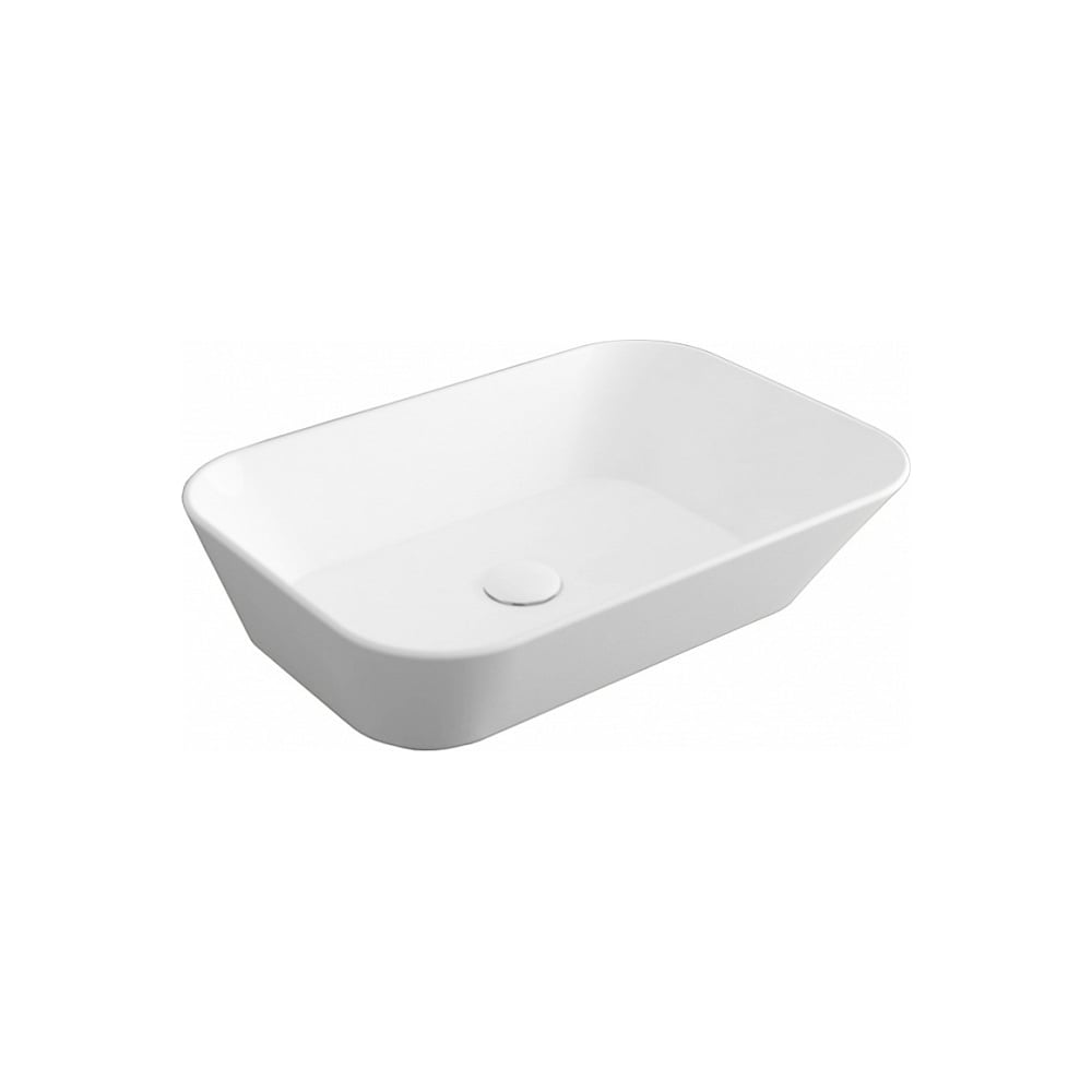 Изображение товара Накладная раковина SIMAS WAVE прямоугольная, 60x42, белый WA 04