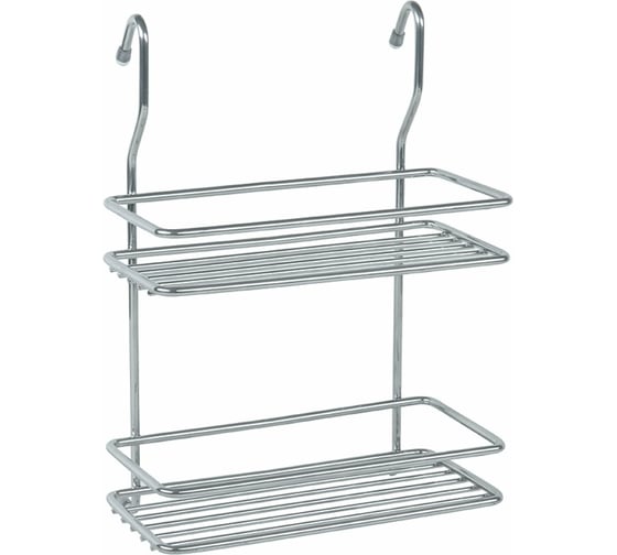 Изображение товара Полка для рейлинга Rosenberg 2-х ярусная RUS-385049-2 Zn