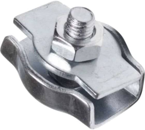 Изображение товара Соединитель троса ARNO INDUSTRIES 4 мм 15 шт.. одинарный SIMPLEX для соединения и фиксации оцинкованный. AF1700400031B98