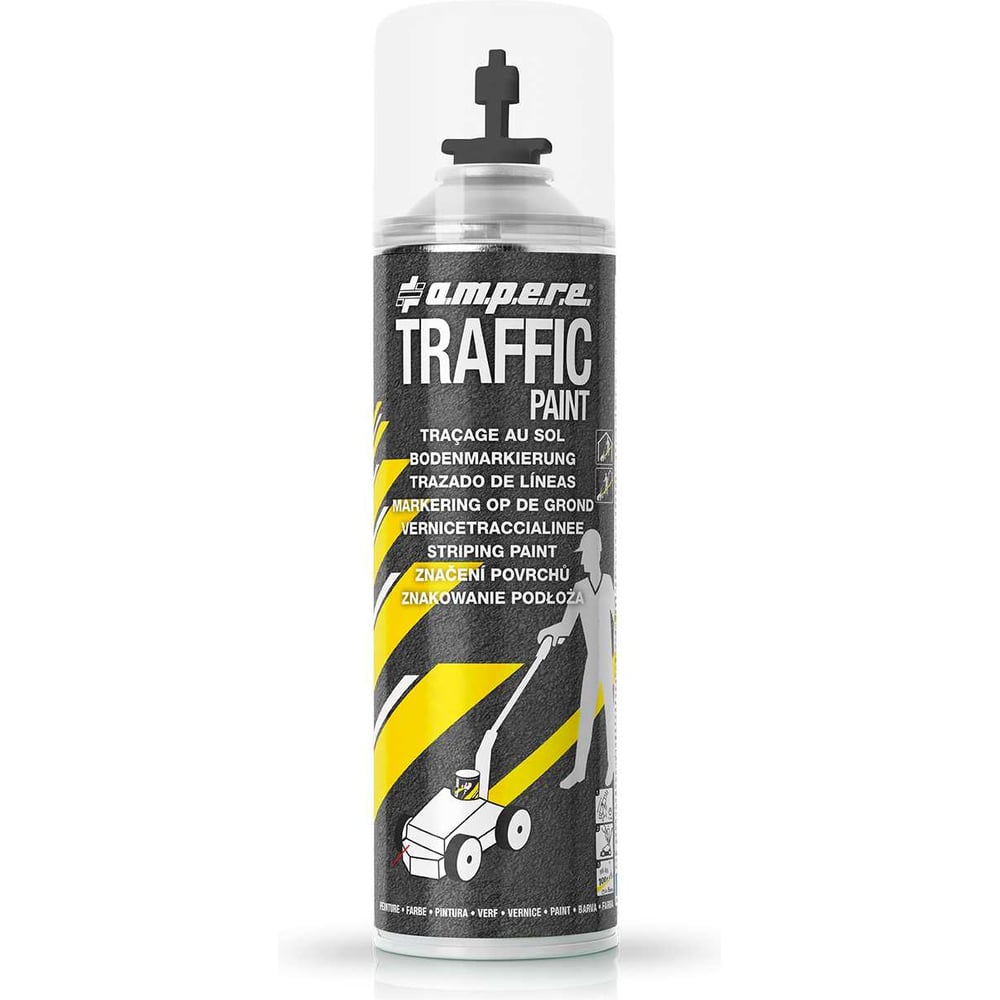 Изображение товара Краска AMPERE TRAFFIC PAINT AK Черная для дорожных и интерьерных покрытий Изображение товара Краска AMPERE TRAFFIC PAINT AK Черная для дорожных и интерьерных покрытий