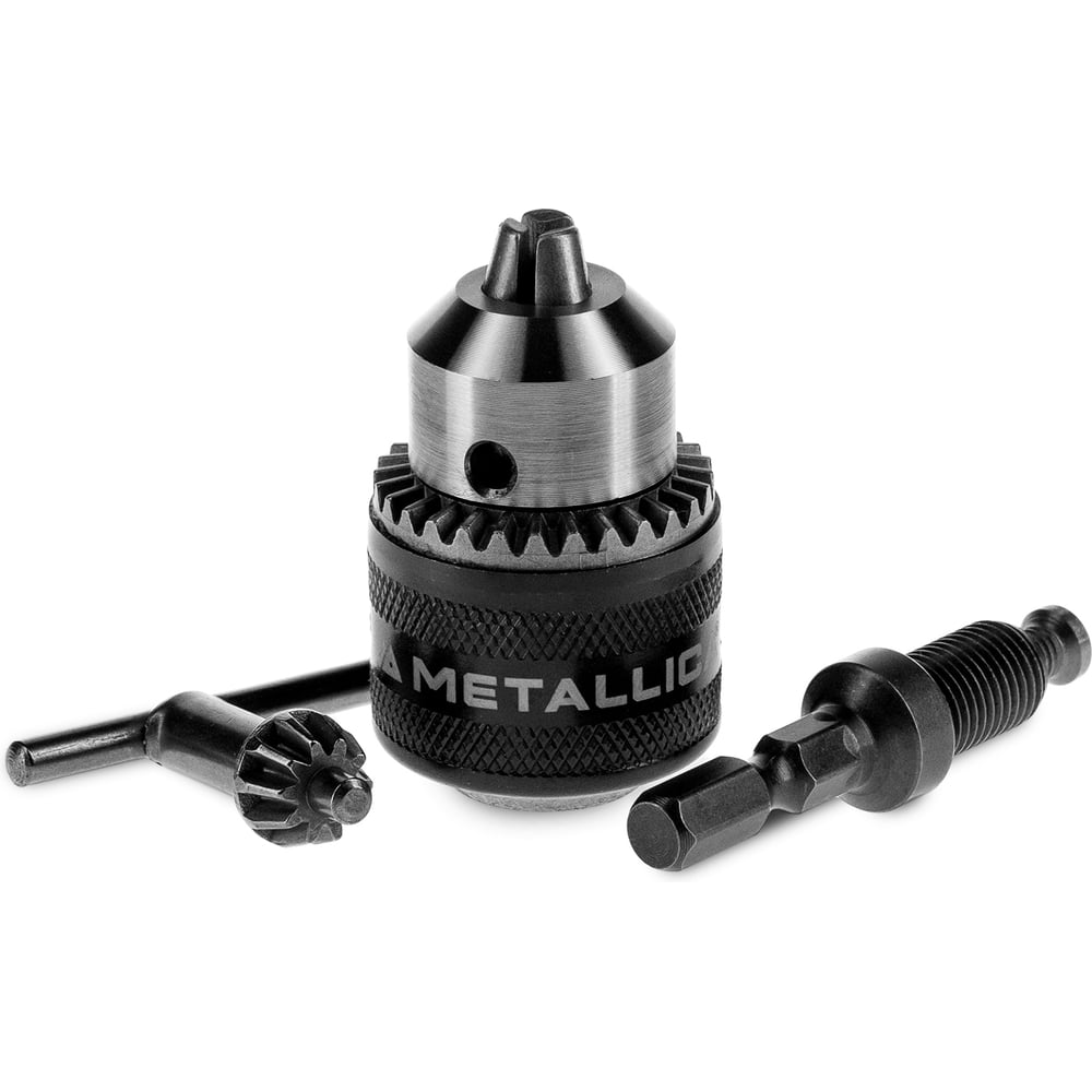 Изображение товара Патрон METALLICA малый ключевой HEX-1/4 Optima 0.5-6.5 мм Изображение товара Патрон METALLICA малый ключевой HEX-1/4 Optima 0.5-6.5 мм