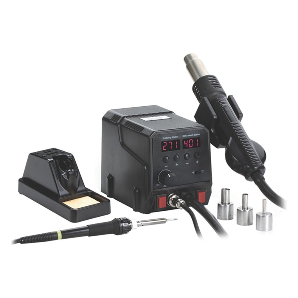 Изображение товара Паяльная станция Zhongdi ZD-8922 60Вт + термофен 300Вт, 50-500 °С