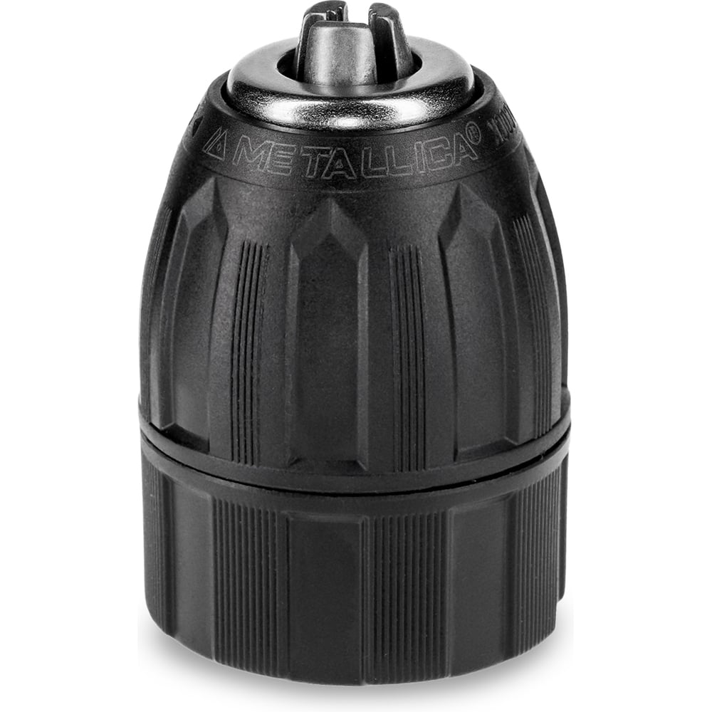 Изображение товара Патрон METALLICA быстрозажимной 2-пласт. муфты Optima 2.0-13 мм, 3/8-24UNF, без замка, в коробке 193158 Изображение товара Патрон METALLICA быстрозажимной 2-пласт. муфты Optima 2.0-13 мм, 3/8-24UNF, без замка, в коробке 193158