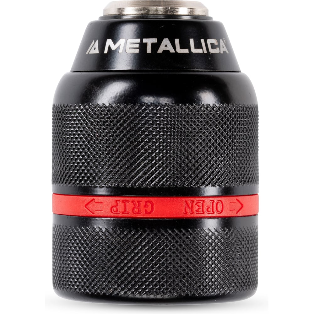 Изображение товара Патрон METALLICA быстрозажимной 2-муфты цельномет. Ultra 2.0-13 мм, 1/2-20UNF, с замком, в блистере 194278