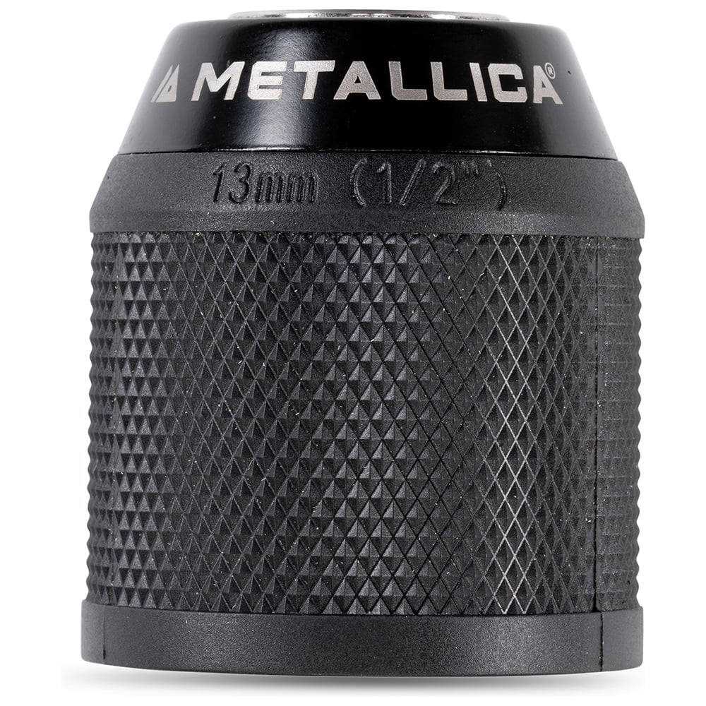 Изображение товара Патрон METALLICA быстрозажимной 1 -пласт. муфта Ultra 2.0-13 мм, 1/2-20UNF, c замком, в тубе 193097