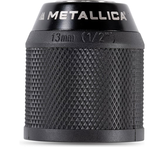 Изображение товара Патрон METALLICA быстрозажимной 1 -пласт. муфта Ultra 2.0-13 мм, 1/2-20UNF, c замком, в тубе 193097