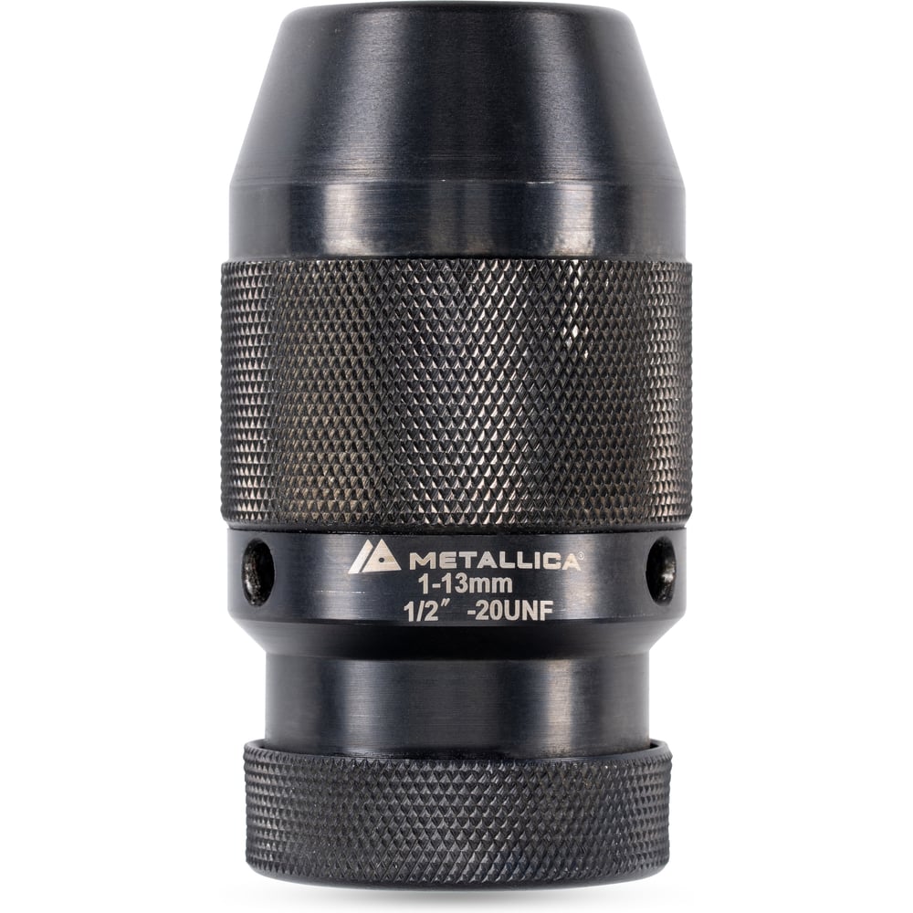 Изображение товара Патрон METALLICA быстрозажимной цельномет. д/станков Ultra 1.0-13 мм, 1/2-20UNF, без замка, в тубе 193349 Изображение товара Патрон METALLICA быстрозажимной цельномет. д/станков Ultra 1.0-13 мм, 1/2-20UNF, без замка, в тубе 193349
