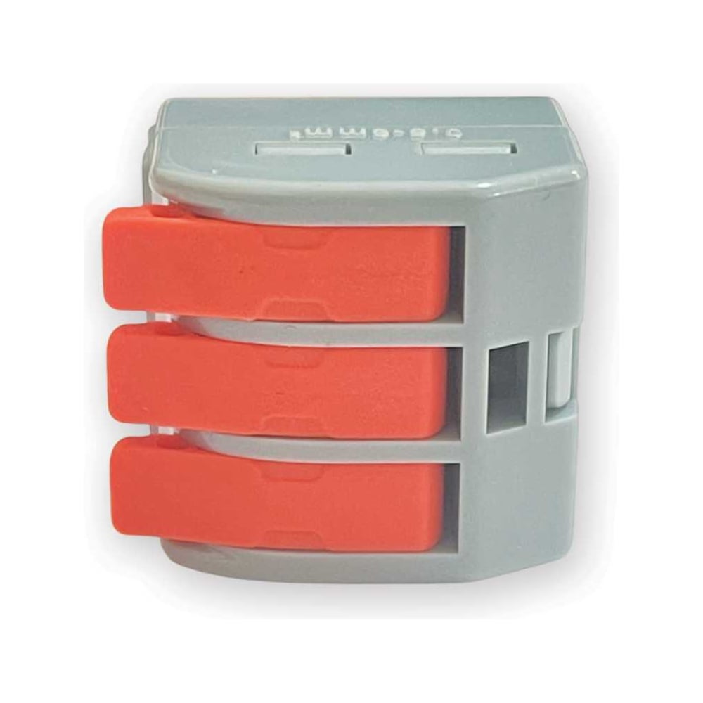 Изображение товара Соединительная клемма DORI СМК 222-463 3-х проводная (0.5-6мм2), 450В, 41А, 10 шт. 56106