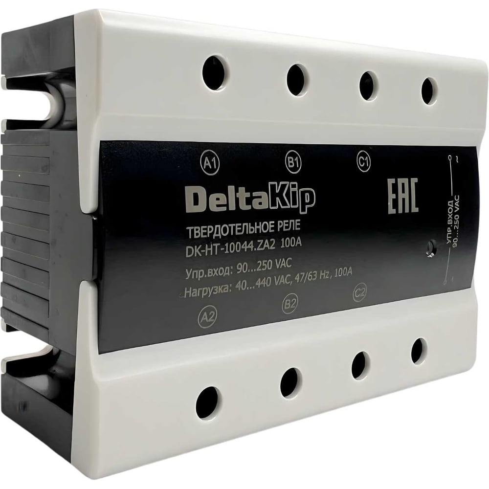 Изображение товара Реле DELTAKIP DK-HT-10044.ZA2 Трехфазное для резистивной нагрузки 100 A